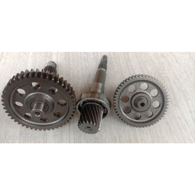 gigi rasio gear ratio transmisi gardan honda Scoopy old lama karbu original copotan motor