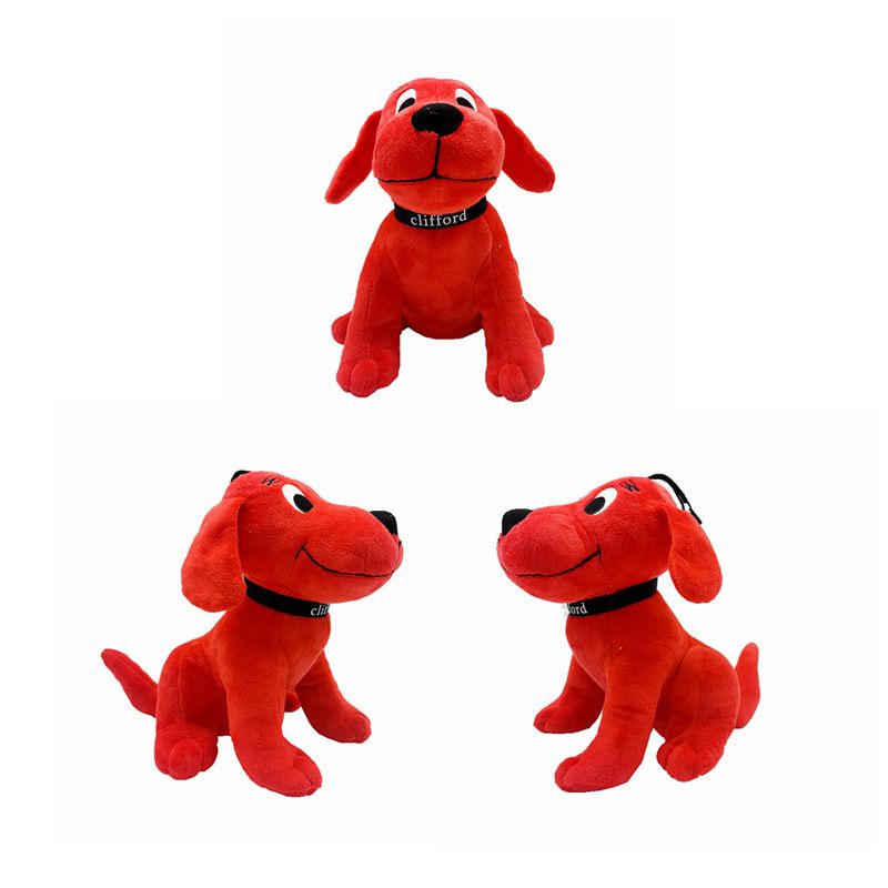 Anime Clifford Kartun The Big Red Dog Mainan Mewah 22cm Anak Boneka Boneka Lembut