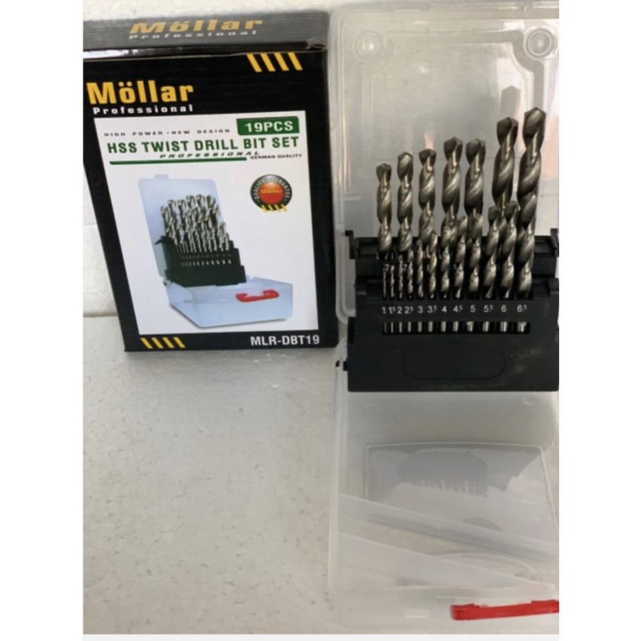 MATA BOR SET 19PCS HSS