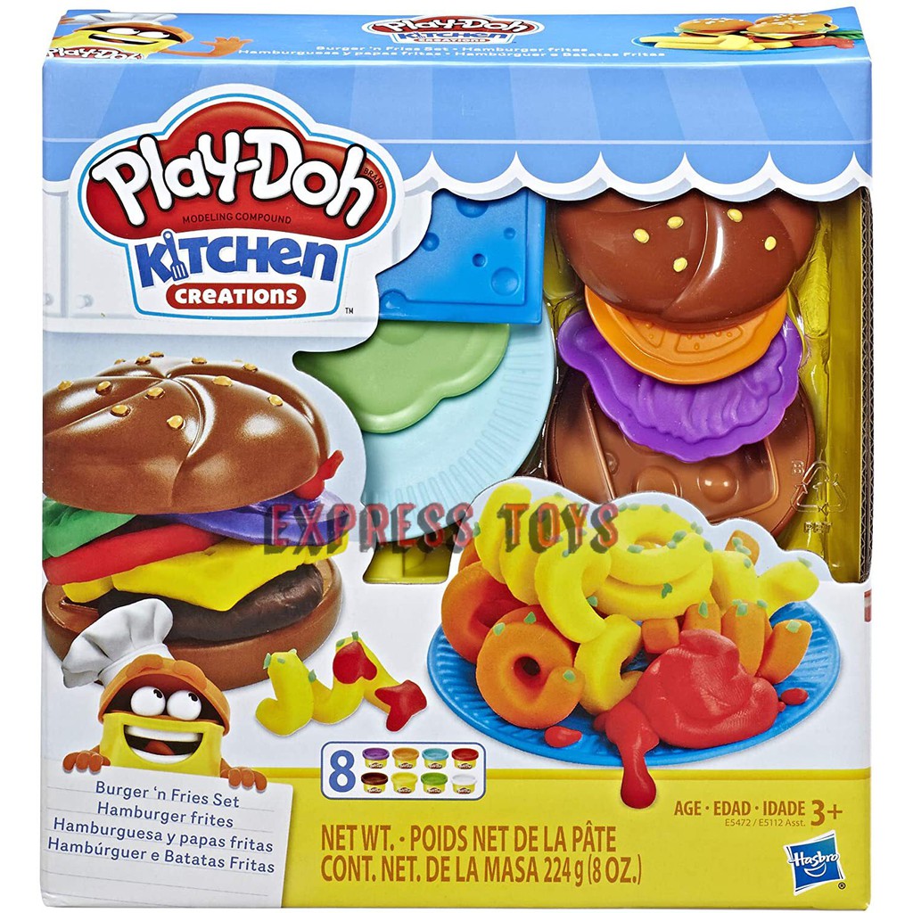 Play Doh Kitchen Creations Burger 