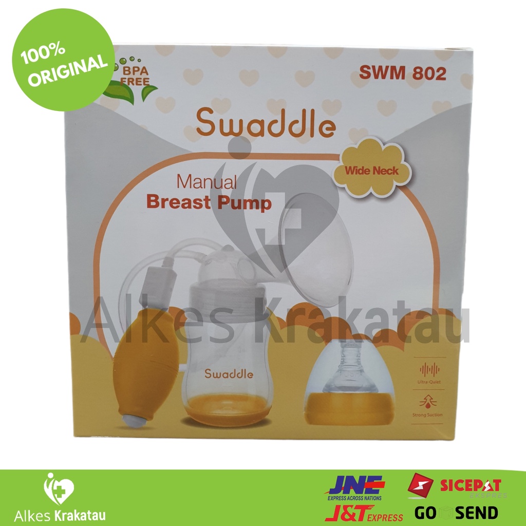 Manual Breast Pump Swaddle SWM 802 / Pompa Asi Manual