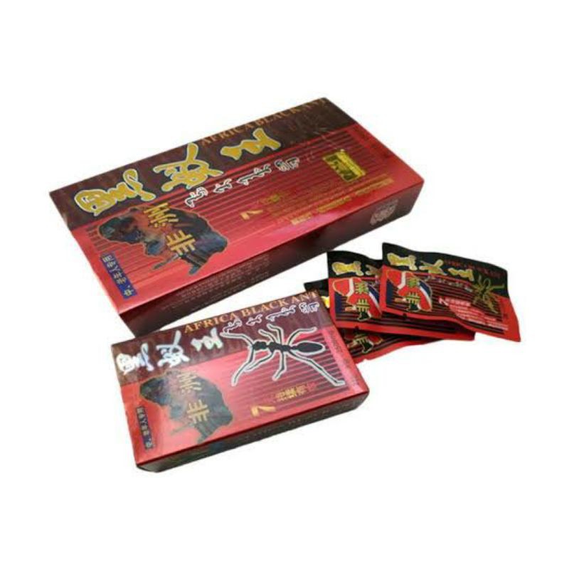 SEMUT AFRIKA BLACK ANT isi 9 Kualitas Premium