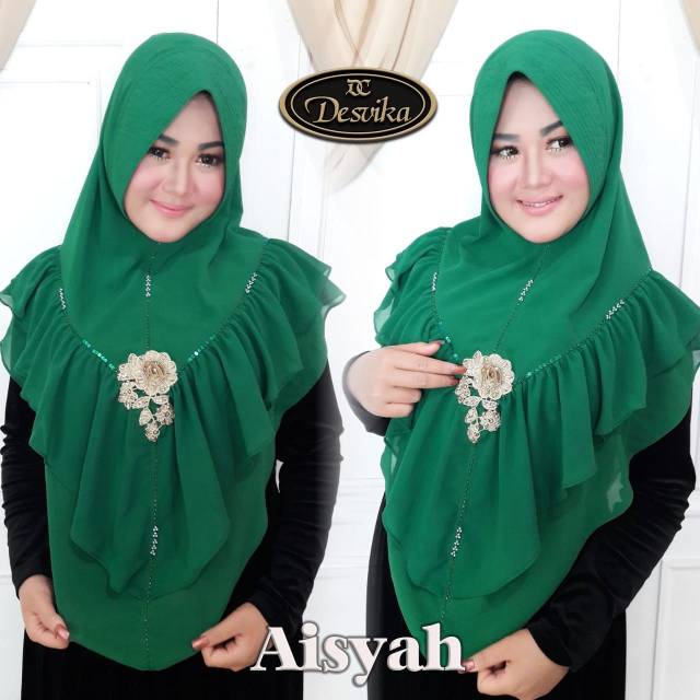 ORIGINAL DESVIKA] Jilbab Khimar Desvika Aisyah