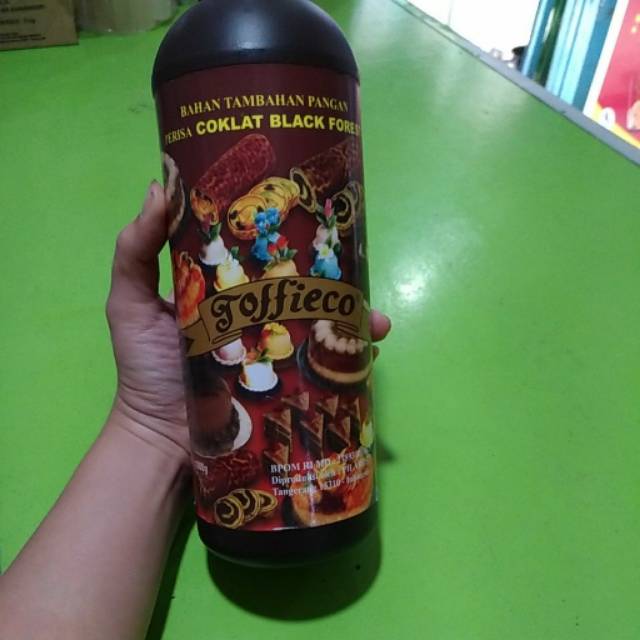 

Toffieco coklat black forest 1ltr