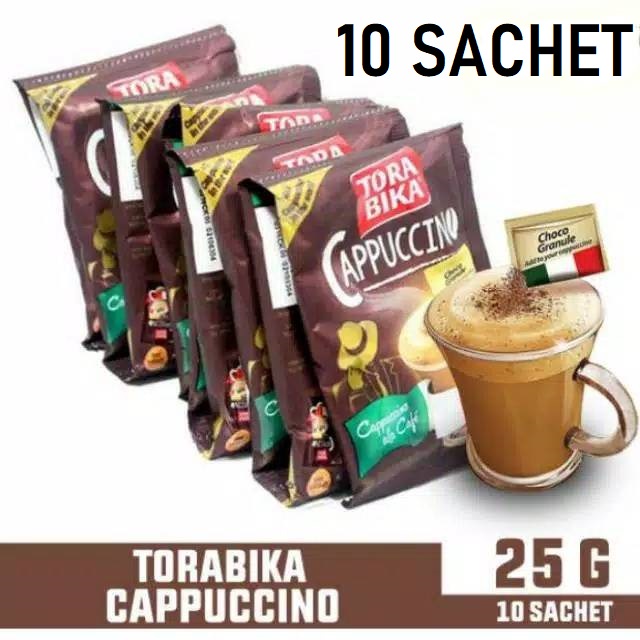 

TORABIKA CAPPUCINO TORACCINO SACHET ISI 10 25G (250G)