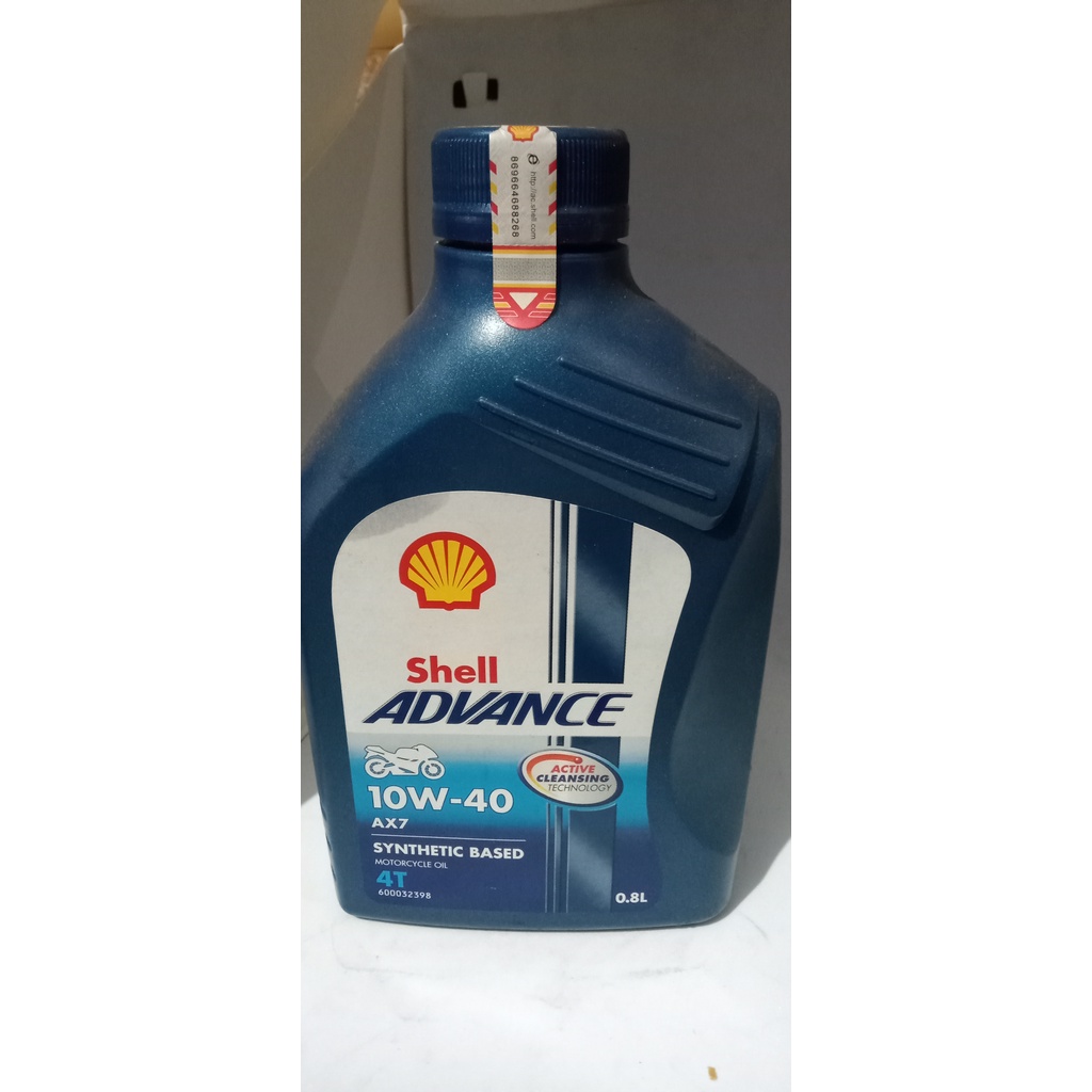 Oli Mesin Motor Shell AX7 10W - 40