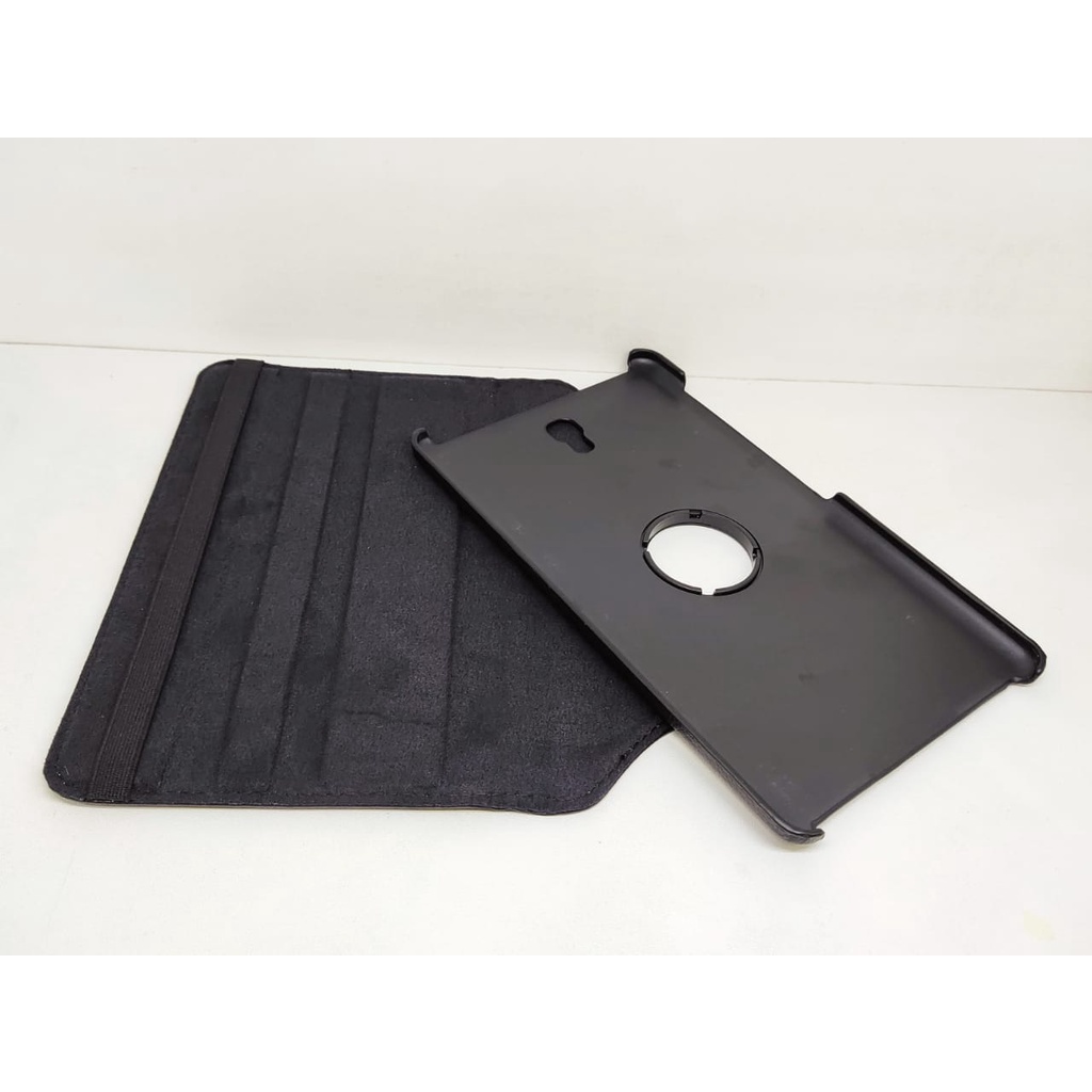 ROTARY Standing Case Samsung Tab T330 T350 T700 T715 Flip Cover Putar 360 Sarung Muter