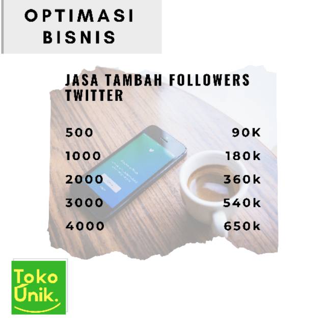 Jasa Tambah Followers Twitter Termurah Tercepat Terpercaya Shopee Indonesia