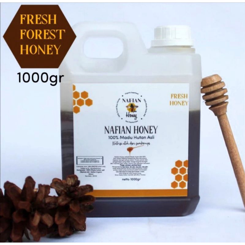 

Madu Hutan Asli Murni Nafian honey 1kg pure raw honey