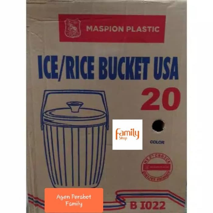 Rice Bucket Rice Ice / Termos Es / Termos Nasi 20 Liter Air Maspion APF5