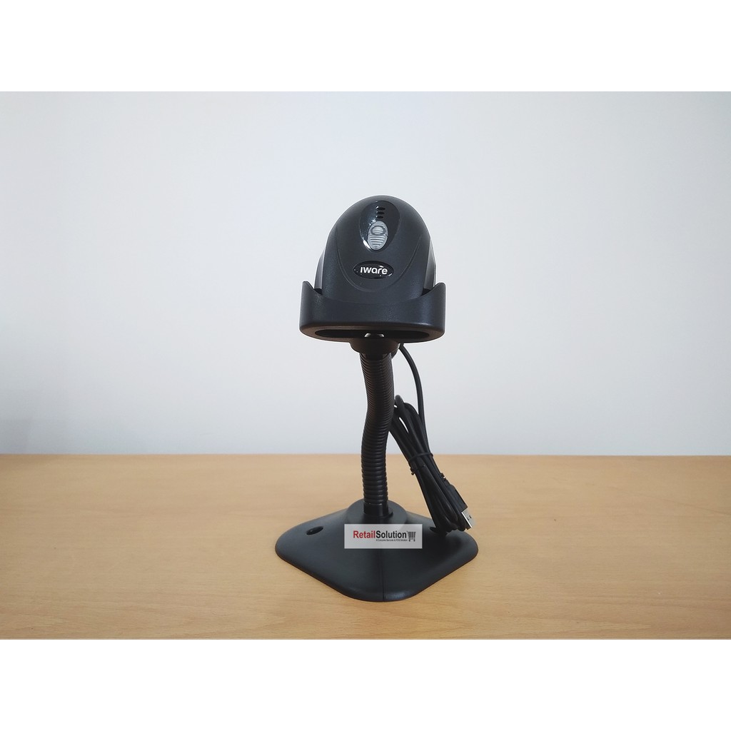 Iware BS E8AS / BS-EA8S / BSEA8S 1D Barcode Scanner USB Plus Stand