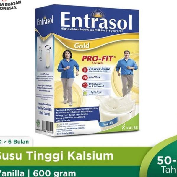 

entrasol gold 600gr vanilla