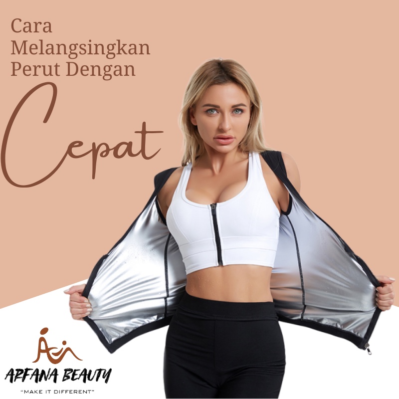 Korset Pelangsing Perut Resleting Baju Pembakar Lemak Pakaian Dalam Wanita Pembakar Lemak Korset Perut Buncit Melangsingkan Ampuh Pengecil Pinggang Baju Olahraga Tanktop Cami Zipper Silver Original Import Premium Terbaru