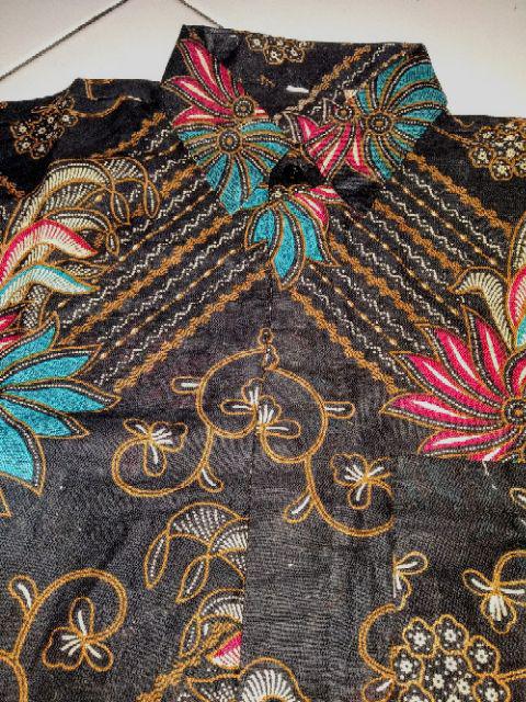 Kemeja Batik Lengan Panjang Size M L Xl Xxl Xxxl