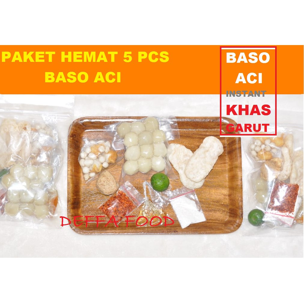 

BASO ACI PAKET HEMAT 5 PCS