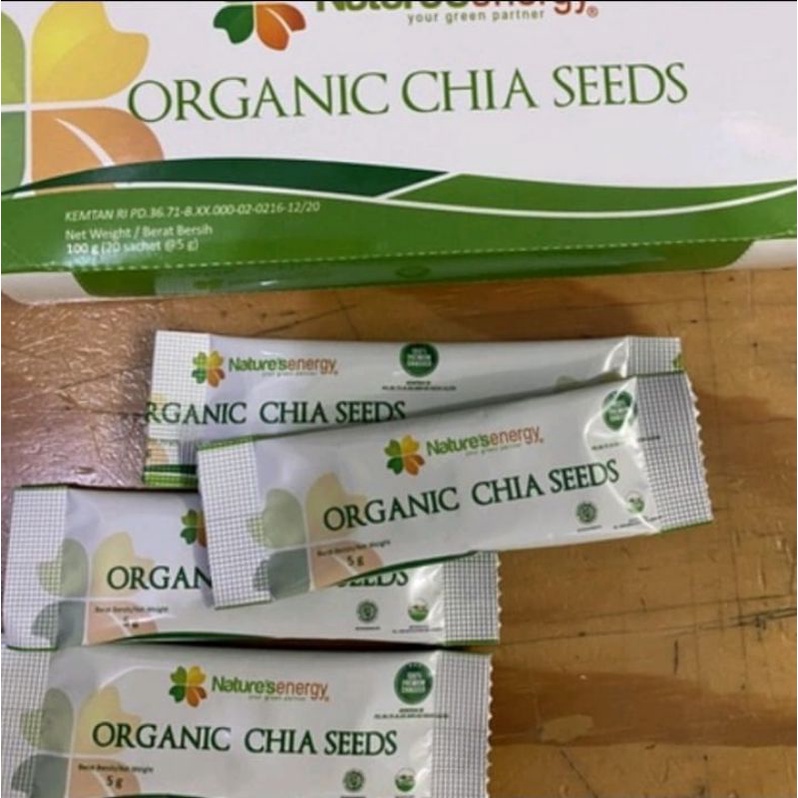 

Nature's Energy Organic Chia Sachet 5gr