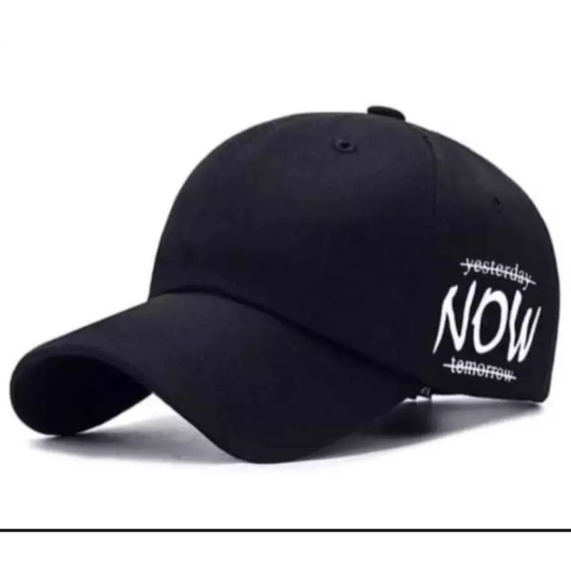 BANTING HARGA!!! Topi baseball NOW YESTERDAY TOMORROW mantap bordir