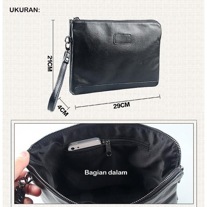 Handbag Tas Pria Kulit Klasik / Tas Kantor Ipad