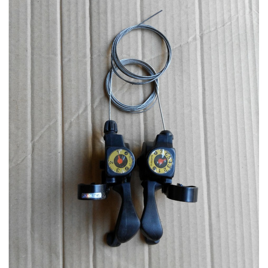 Shifter Shimano Altus 7 Speed Dual SIS CT-15 Japan NOS.