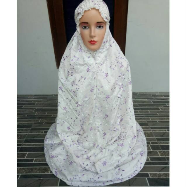 Mukena sutra jepang terusan