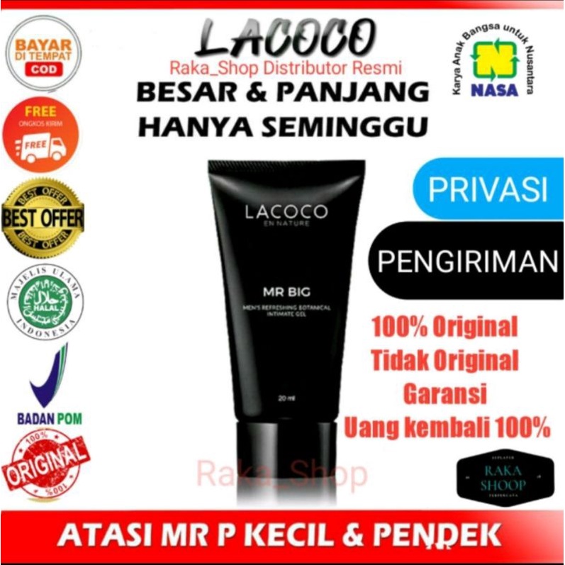 MR BIG Lacoco 100% Original PT Natural Nusantara