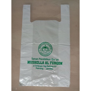 Kresek Sablon 100 Pcs (1 Warna | uk. 28x48)