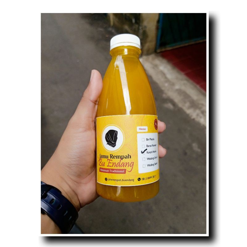 

KUNYIT ASEM MINUMAN JAMU TRADISIONAL HOMMADE TANPA PEMANIS BUATAN