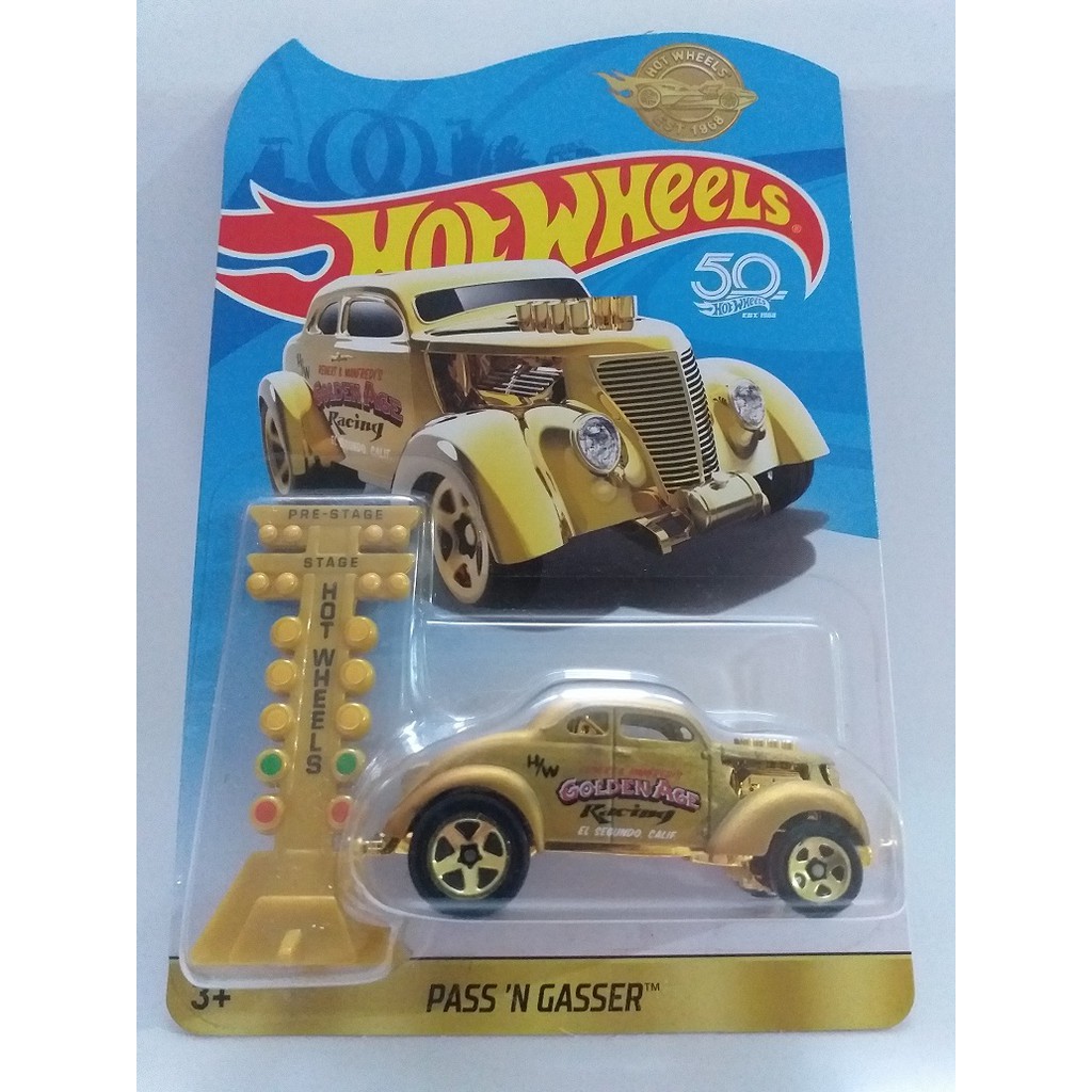 HOT WHEELS 50TH PASS N GASSER GOLD