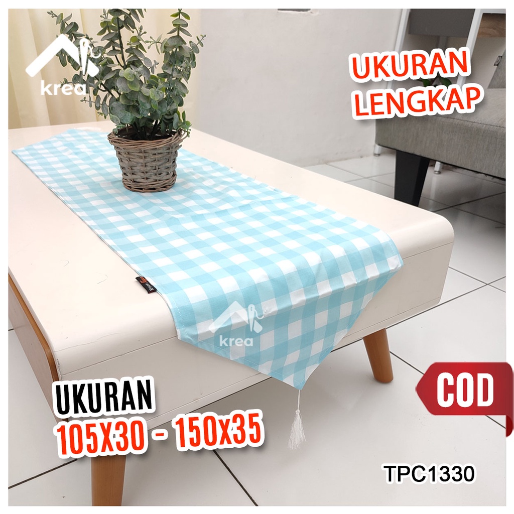 Taplak Meja / Table Runner Ukuran 105x30 - 150x35 TPC1330