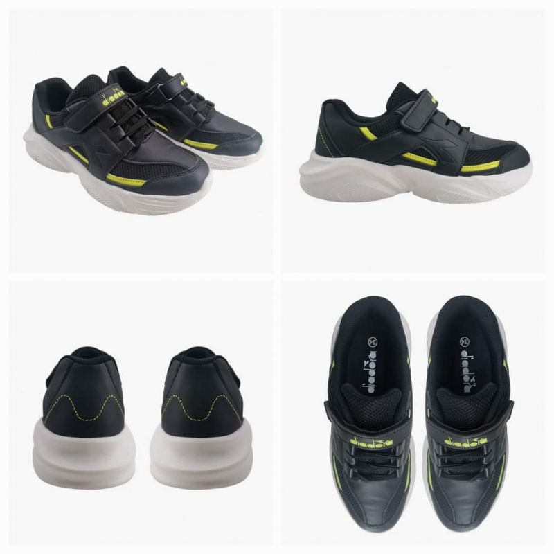 SALEEE 100% Original DIADORA Eugene Navy dan Black Jr DIACX220304N