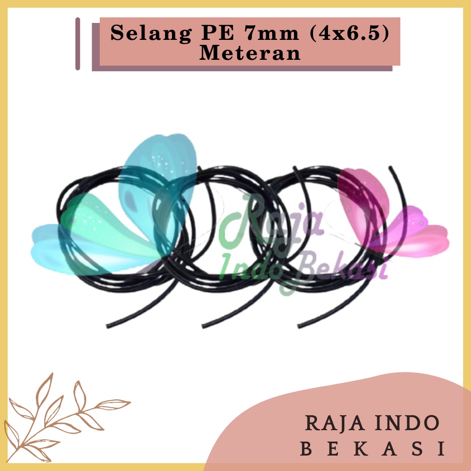 Selang Meteran Hdpe / Pe 7mm Kualitas Bagus Fertigasi Irigasi Hidroponik 7 Mm