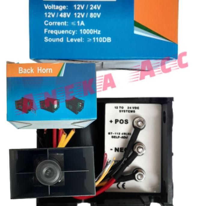 Klakson Mundur/Horn Atret Truck 3 Suara