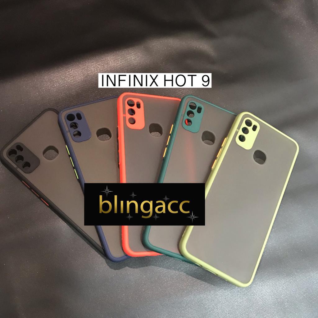 Case Hybrid Matte Fuze Infinix Smart HD 2021 4 Note 7 Lite Hot 8 Hot 9 Play Hot 10 Play Hot 9 Note 11 PRO INFINIX NOTE 11 NFC