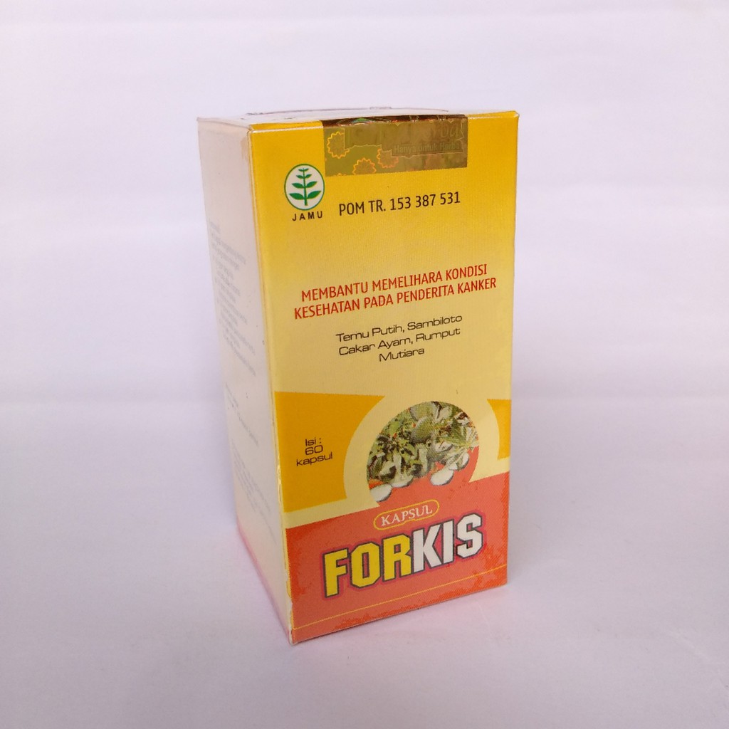 Kapsul Forkis Obat Herbal Kanker