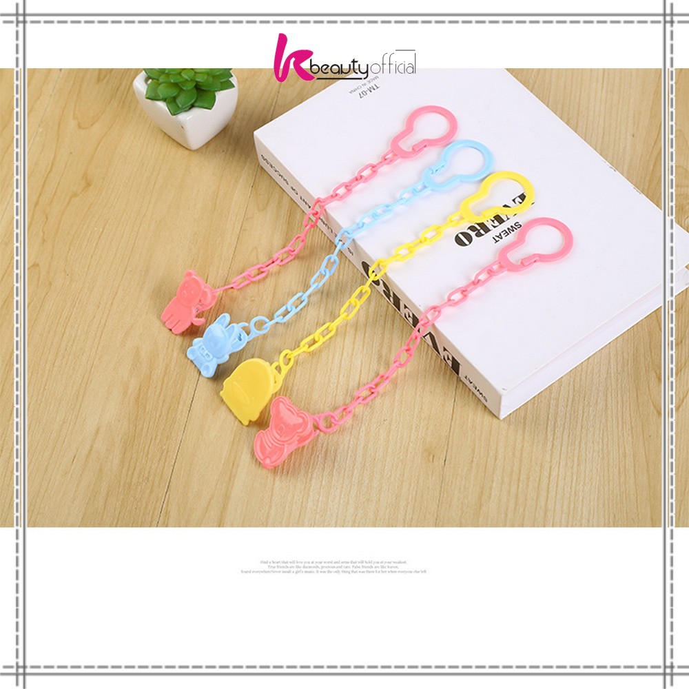 KB-C43 Tali Gantungan Empeng Baby / Klip Rantai Penjepit Dot Bayi / Teether Clipper Pacifier Holder-2