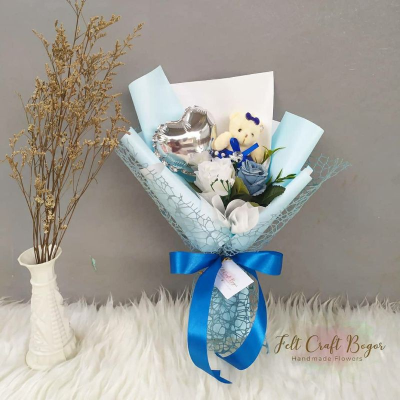 buket boneka + balon