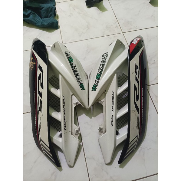 Body samping fairing kankir r15 v2 ori copotan