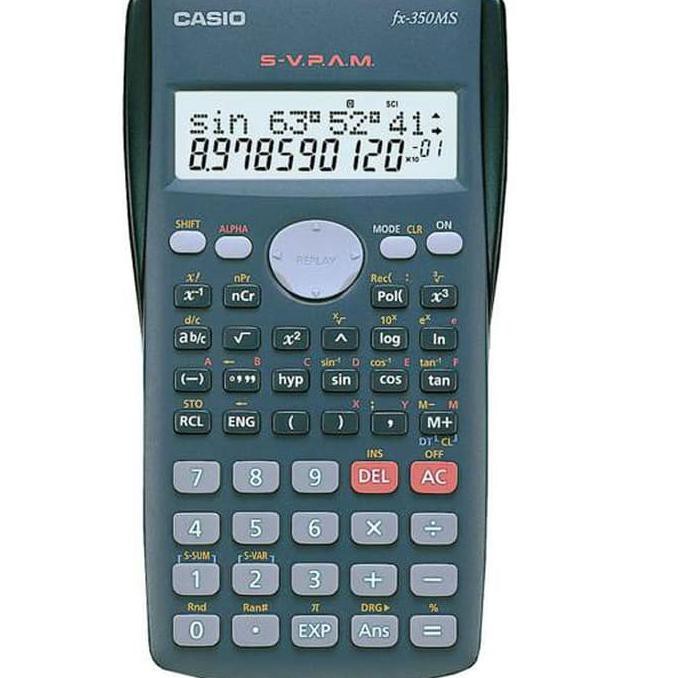 

CASIO FX-350MS - SCIENTIFIC KALKULATOR - CUCI GUDANG LHOOO