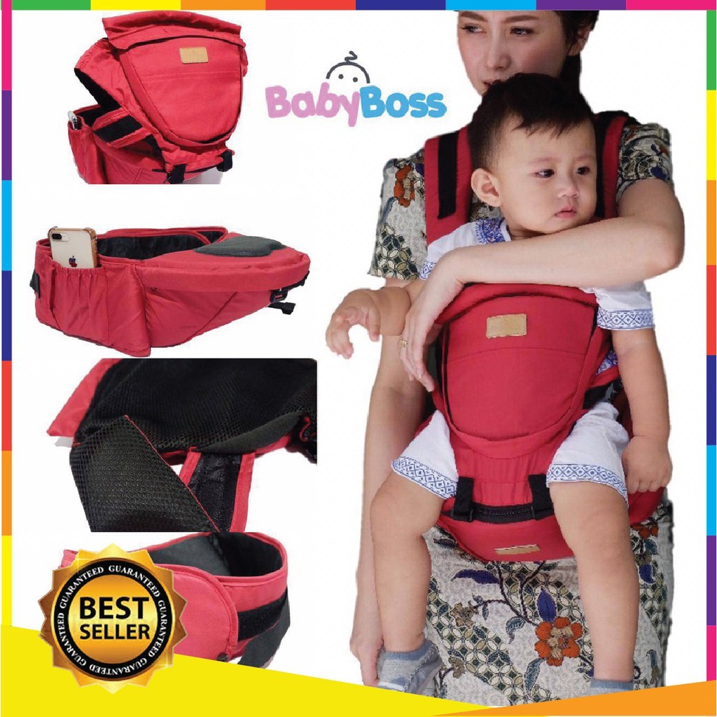 Jual Gendongan Original Hipseat Bayi Babybos Baby Carrier Shopee