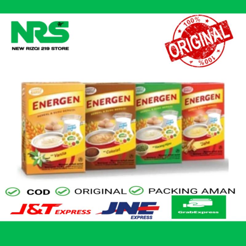 

Energen Sereal Box isi 5 sachet @ 32gr