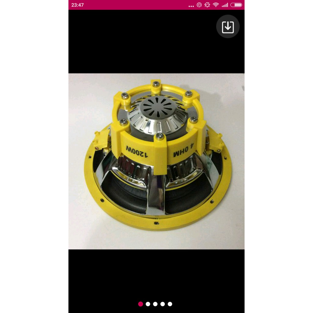 Subwoofer 12 Inch JB Tech JT 1200 JT-1200 1200 Watt