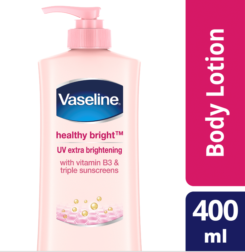 Jual Vaseline Healthy Bright Hand Body Lotion Uv Lightening 400 Ml Healthy White Lotion