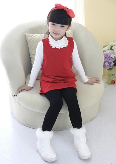 IMPORT MOLLAD Legging Kids Celana thermal anak Wool Winter Musim Dingin