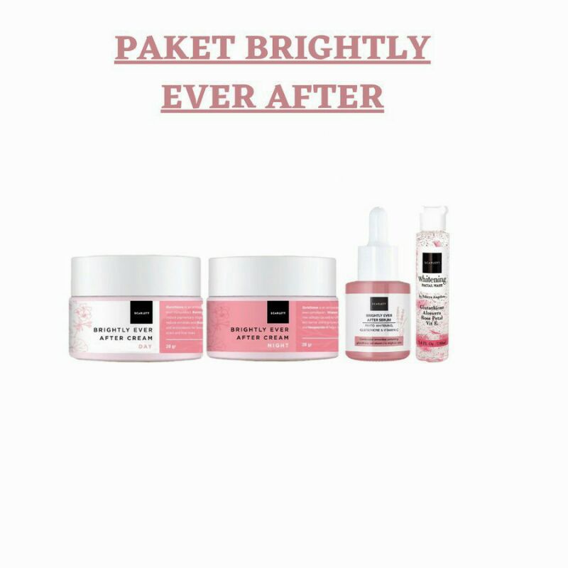 Whitening Brightly Ever After Day &amp; Night Cream Scarlett Original by Felicya Angelista