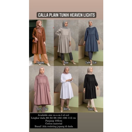 calla plain tunik Hl