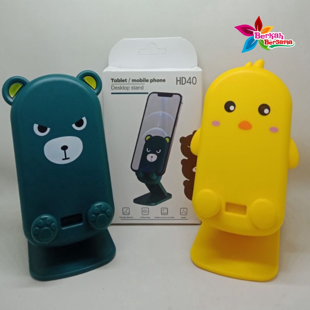 folding stand karakter holder hp meja karakter  holder tablet ipad lipat karakter unik dan lucu BB5900