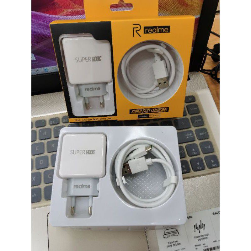 CHARGER CASAN REALME TYPE C/ MICRO USB ORIGINAL NEW