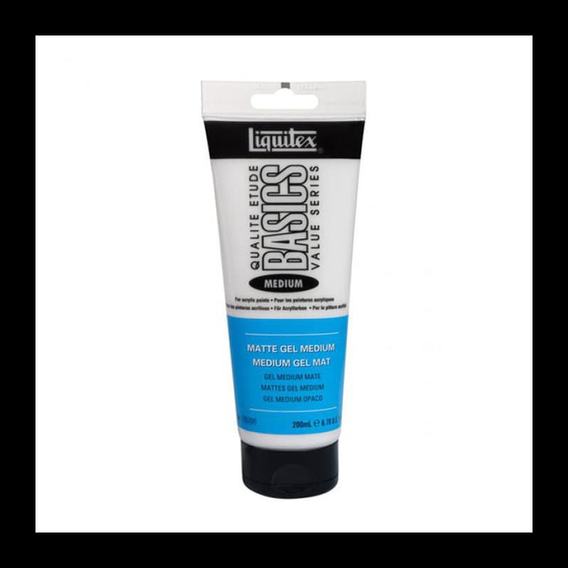 

READY STOK LIQUITEX BASICS MATTE GEL MEDIUM 200ML PERALATAN MELUKIS MURAH