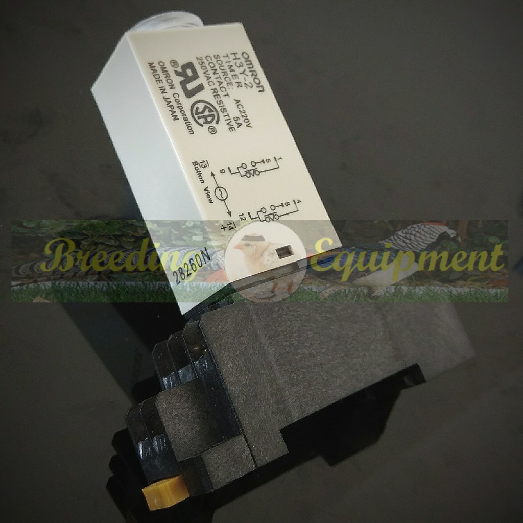 Timer On Delay Omron H3Y-2