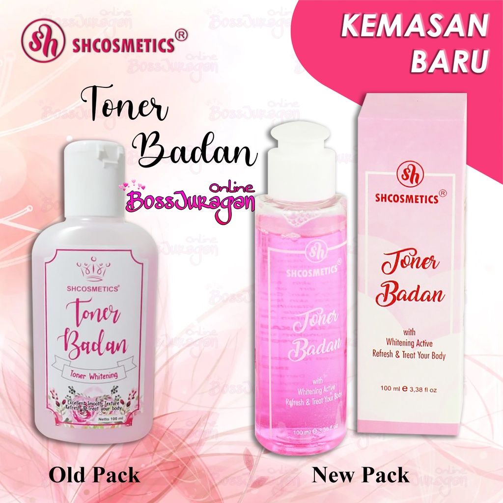 (BOSS) TONER BADAN WHITENING - SH Cosmetics